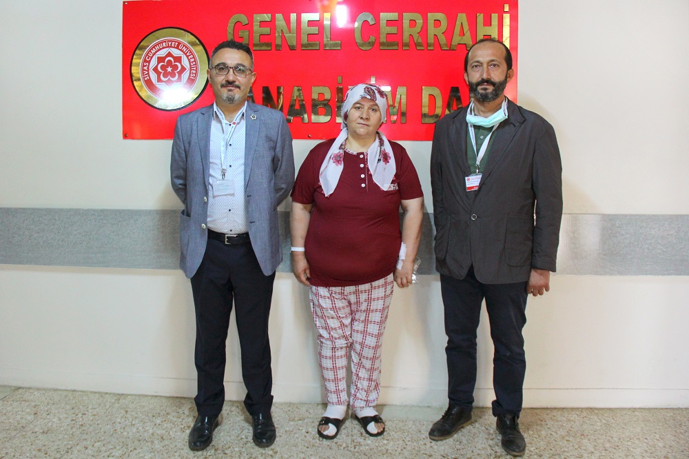 Sivas’ta İlk Kez Yapılan Ameliyatla Sağlığına Kavuştu