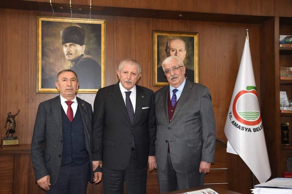 Cem Vakfı’ndan Amasya Bld Bașkanına ziyaret