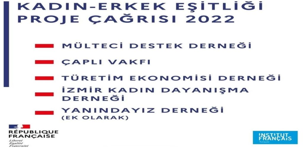Fransa Büyükelçiliği kadın-erkek eşitliği proje çağrısı sonuçlandı