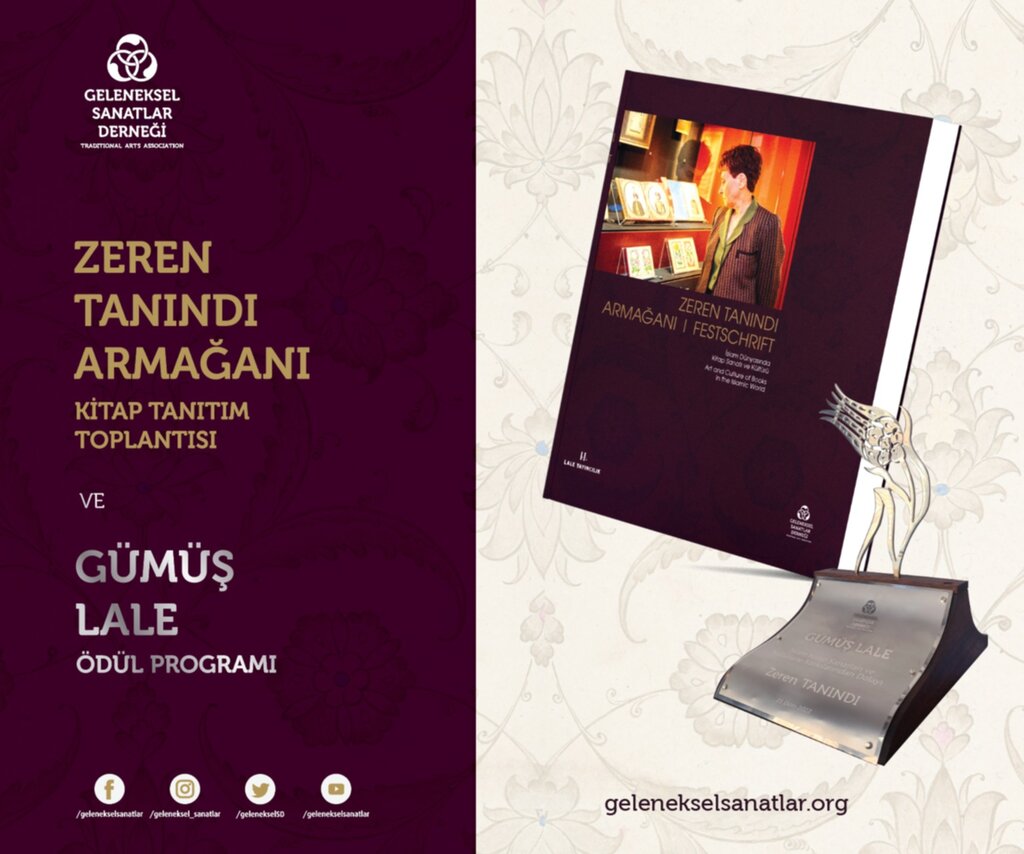 8. Gümüş Lale Ödülü Prof. Dr. Zeren Tanındı’ya Verilecek