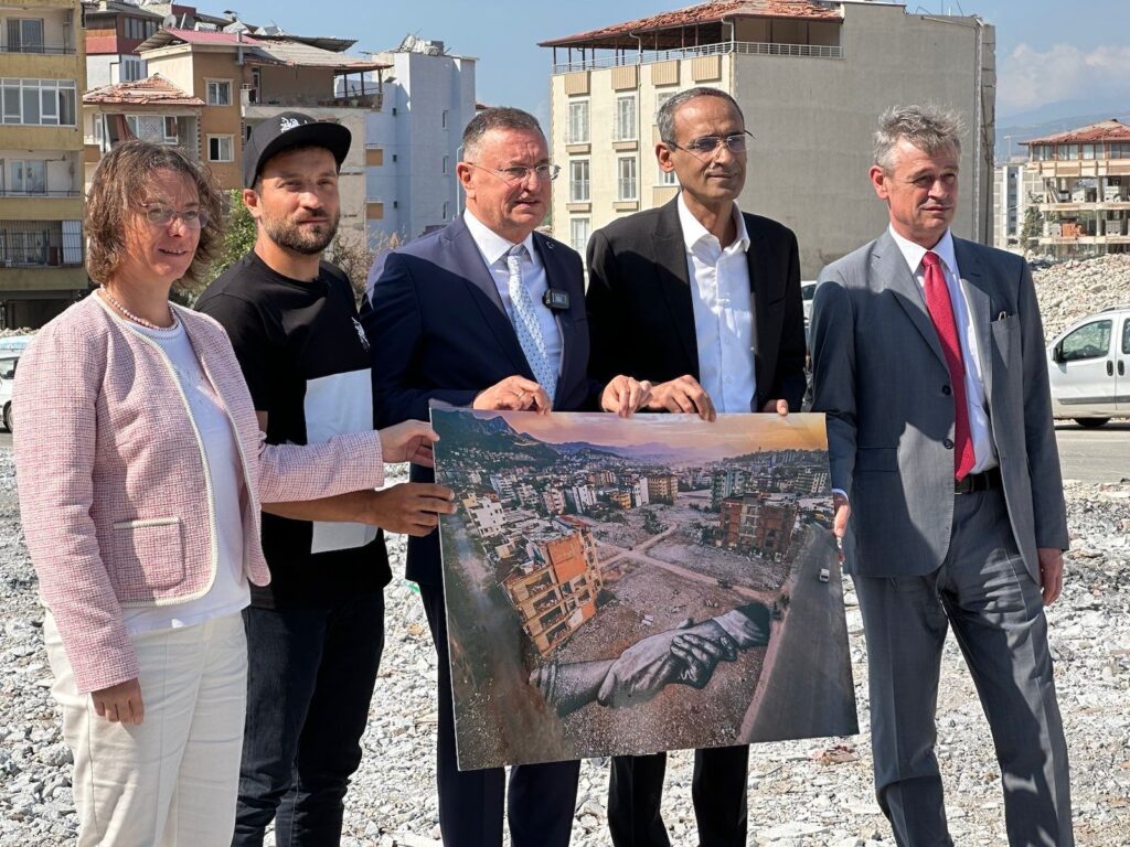 Fransa’nın Türkiye Büyükelçisi Isabelle Dumont Hatay’da idi.