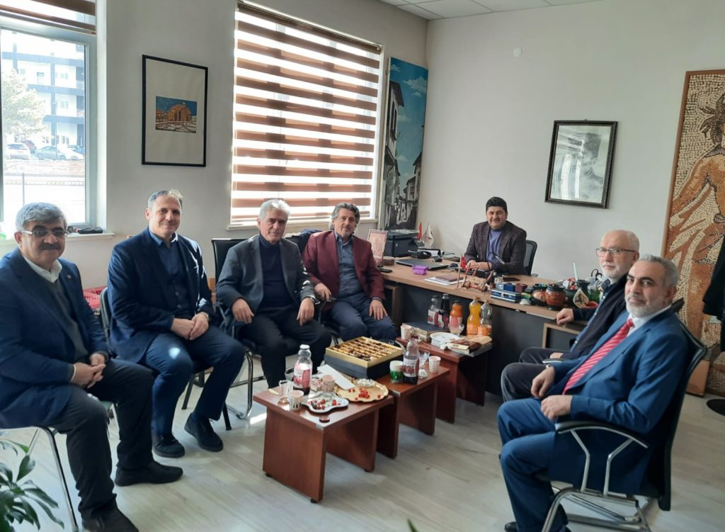 Prof Dr Uğur Tuztaşı’ya ziyaretçi akını