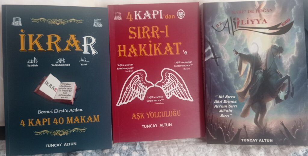 “İKRAR – SIRRI HAKİKAT – ALİ SIRRI” Bu üç kitabı aldınız mı?