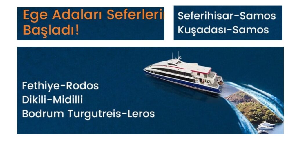 Ege’nin İncisi Midilli’ye İDO Konforuyla Her Gün Yolculuk Başladı!