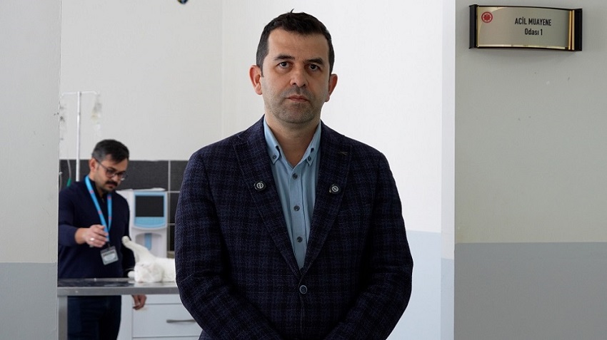 CÜ Veteriner Fakültesi Hayvan Hastanesi Acil Kliniğinden kesintisiz hizmet