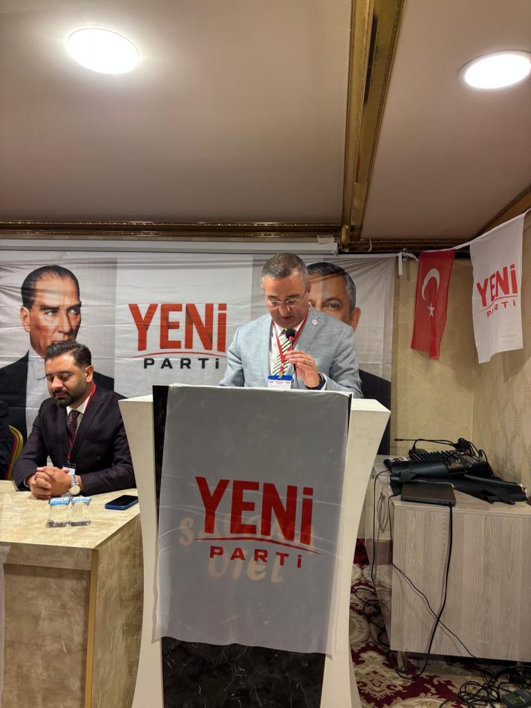  YENİ PARTİ MERKEZ İLÇE BAŞKANI ERGÜDER SÜMBÜLOĞLU OLDU   